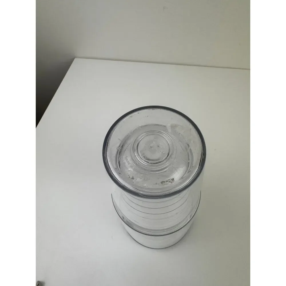 TERVIS Chicago Bulls Tumbler NBA Clear Red Patch Travel Mug NO LID 24 oz